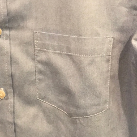 Boys Tommy Blue Dress Shirt - Picture 4 of 8